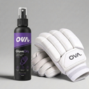 Ova GloveDry Glove Care Spray Product Details Showing Antibacterial Moisture Absorbing Formula
